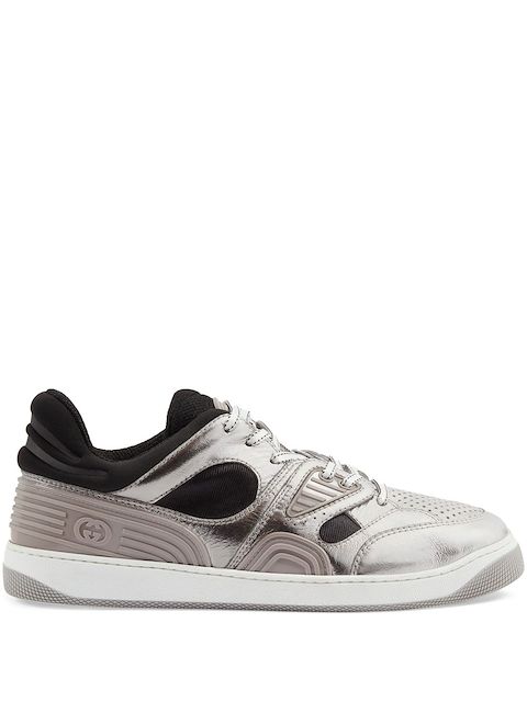 Gucci Basket panelled sneakers