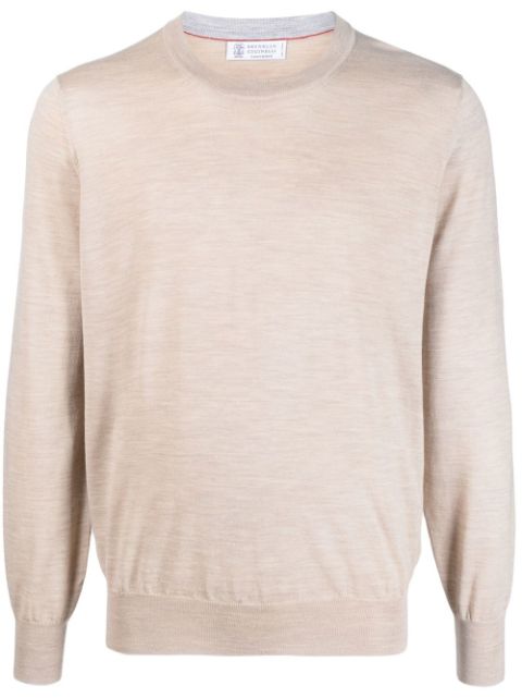 Brunello Cucinelli crew-neck fine-knit jumper Men