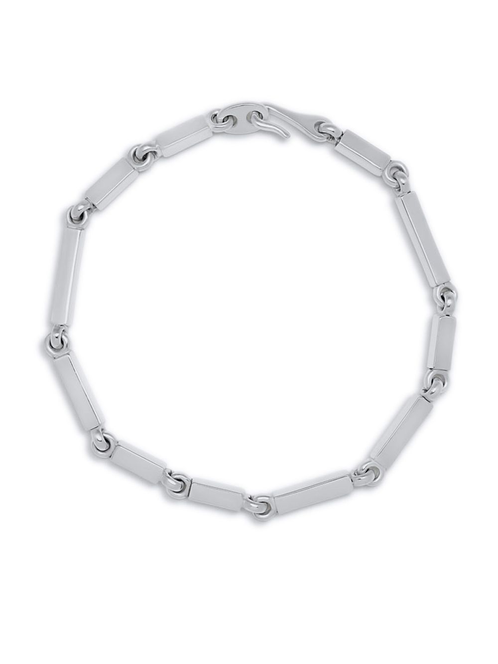 MAOR Cuadrangular sterling-silver bracelet - Zilver