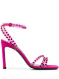 Sergio Rossi crystal-embellished sandals - Pink