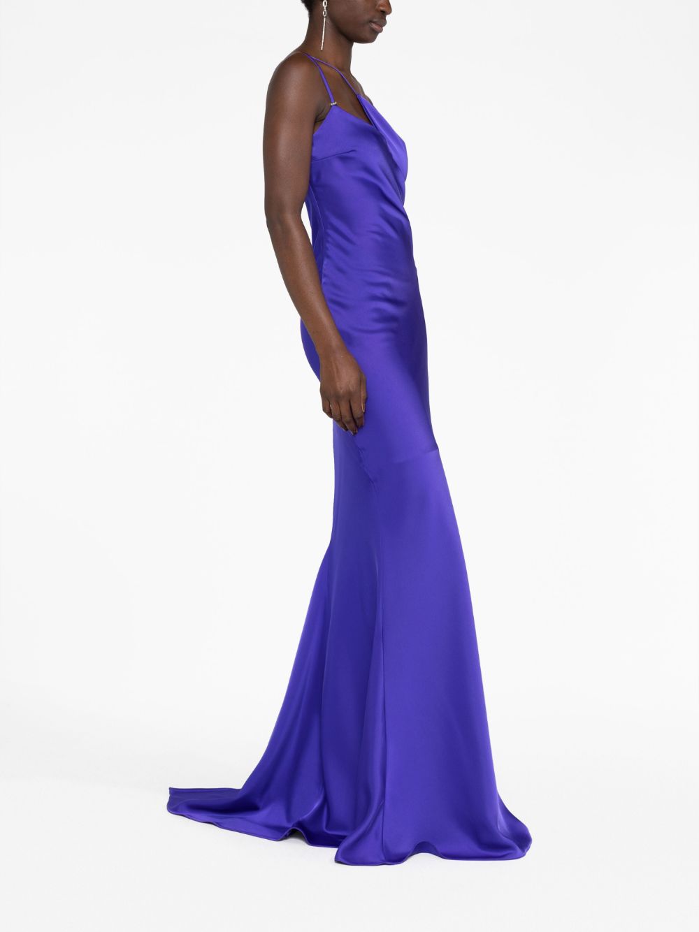 Where to buy discounted The Attico Melva asymmetric sleeveless gown Women