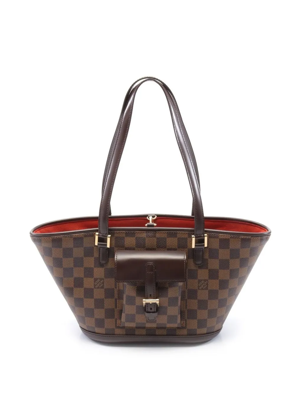 

Louis Vuitton tote Manosque PM 2005 - Marrón