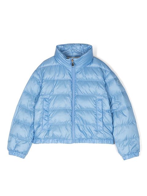 Moncler Enfant Musa logo-print puffer jacket