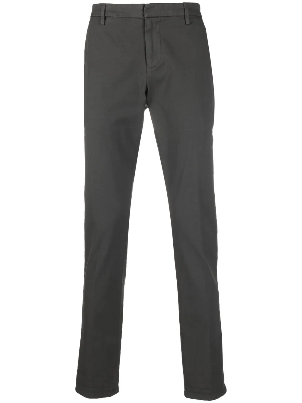 

DONDUP pantalones chinos con diseño recto - Gris