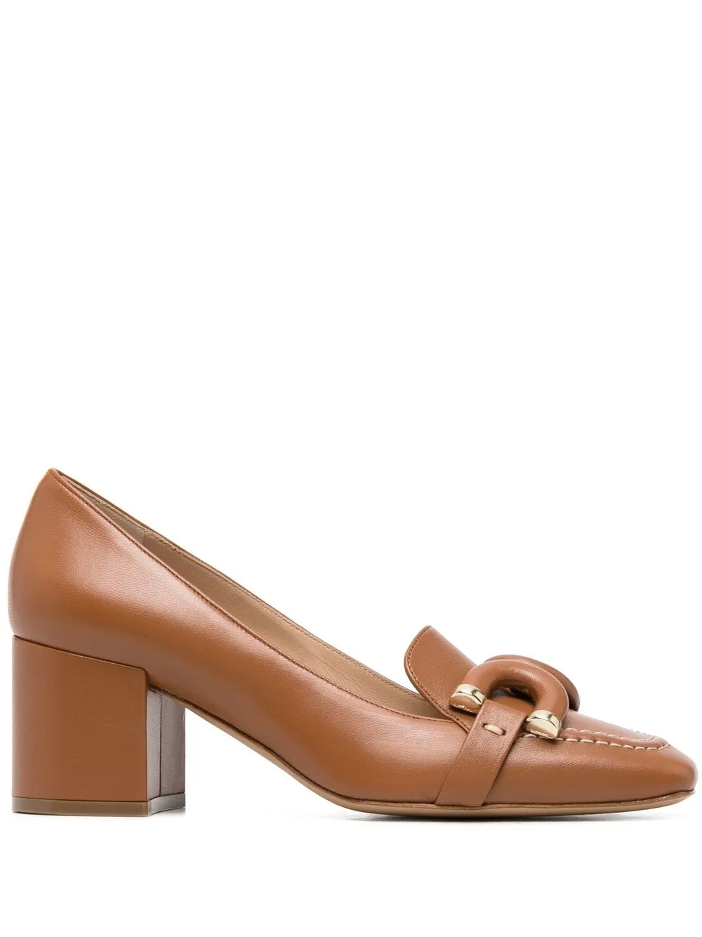 

Roberto Festa buckle-detail 65mm leather pumps - CUOIO