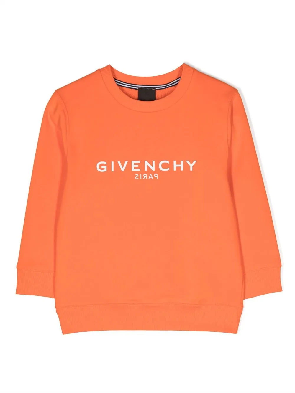 

Givenchy Kids logo-print cotton sweatshirt - Orange