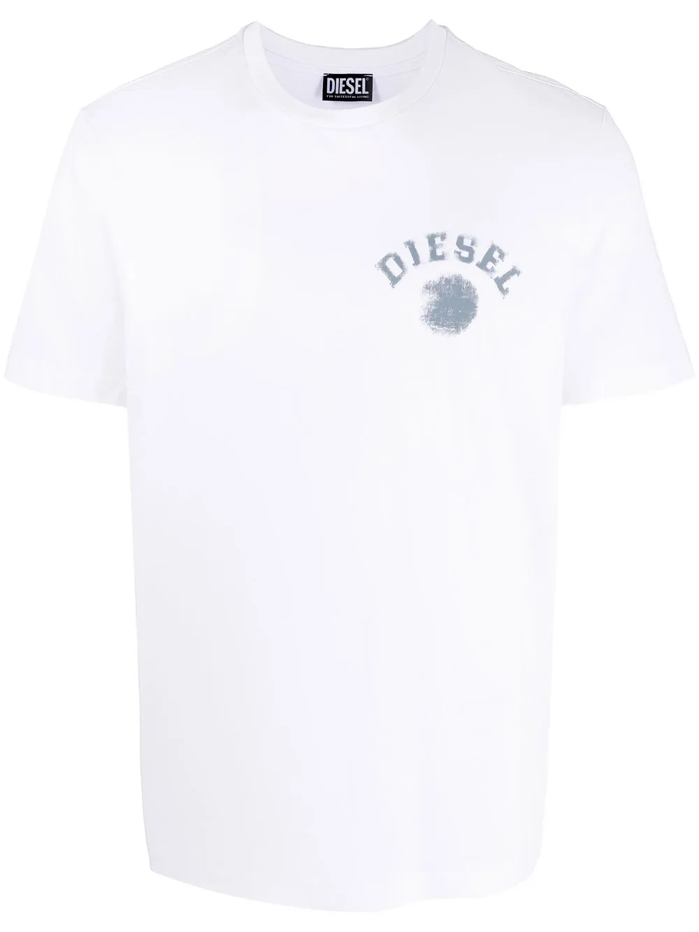 

Diesel playera con logo estampado - Blanco
