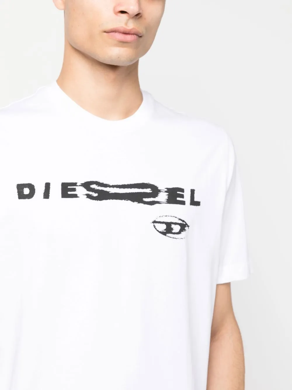 Diesel logoprint Cotton Tshirt Farfetch