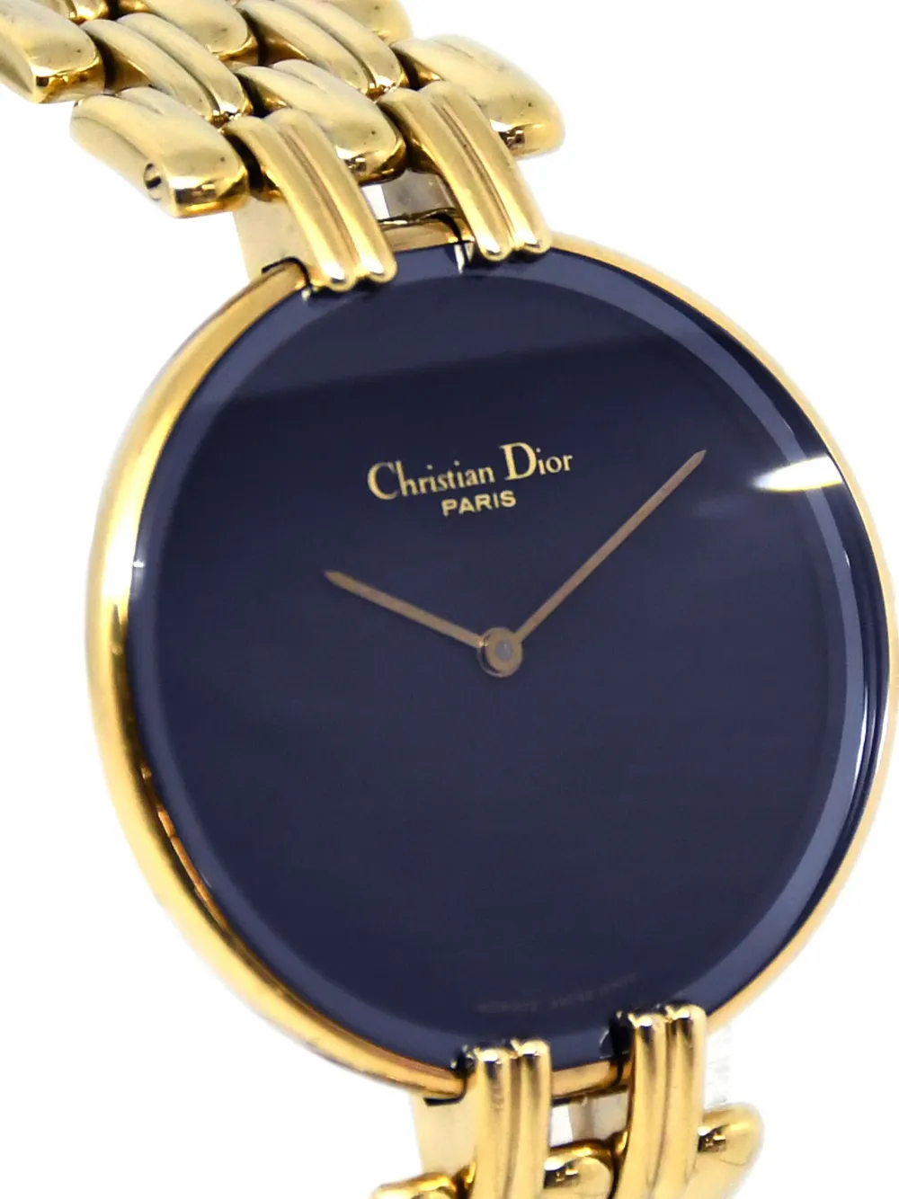 Christian Dior 1990-2000s pre-owned Bagheera Black Moon horloge - Zwart