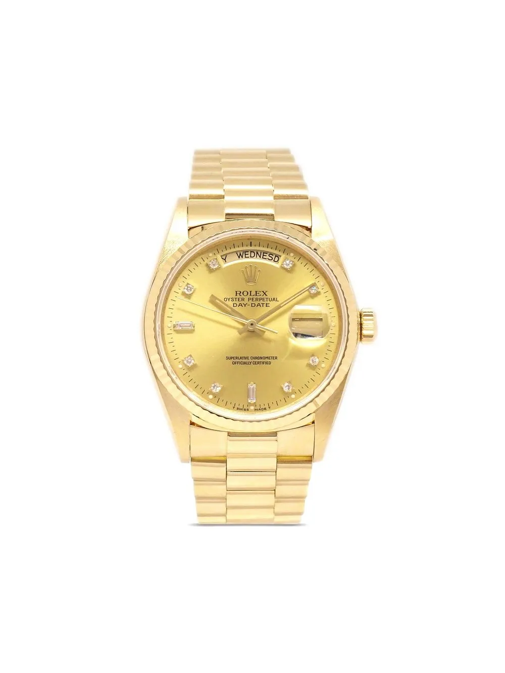 

Rolex 1988 pre-owned Day-Date 34mm - Gold