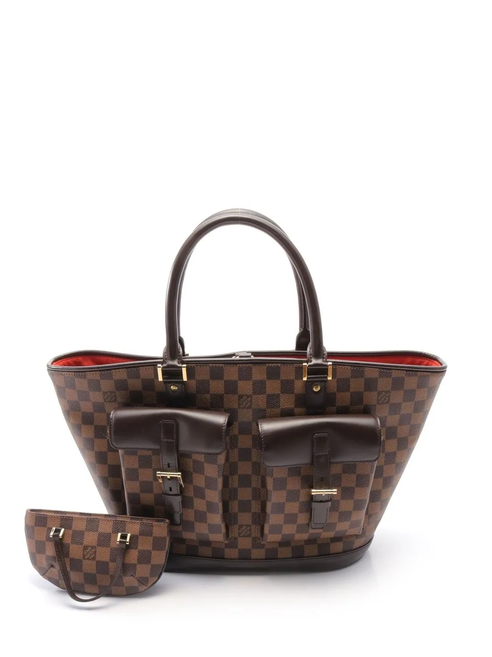 

Louis Vuitton 2003 pre-owned Manosque GM handbag - Brown