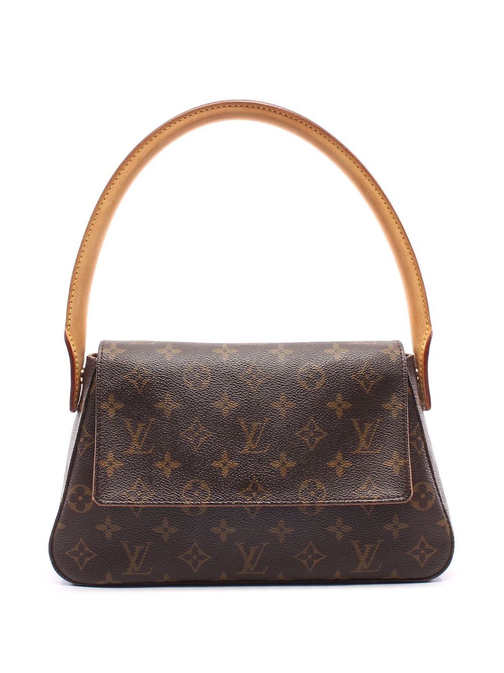 

Louis Vuitton 2002 pre-owned monogram mini Looping handbag - Brown