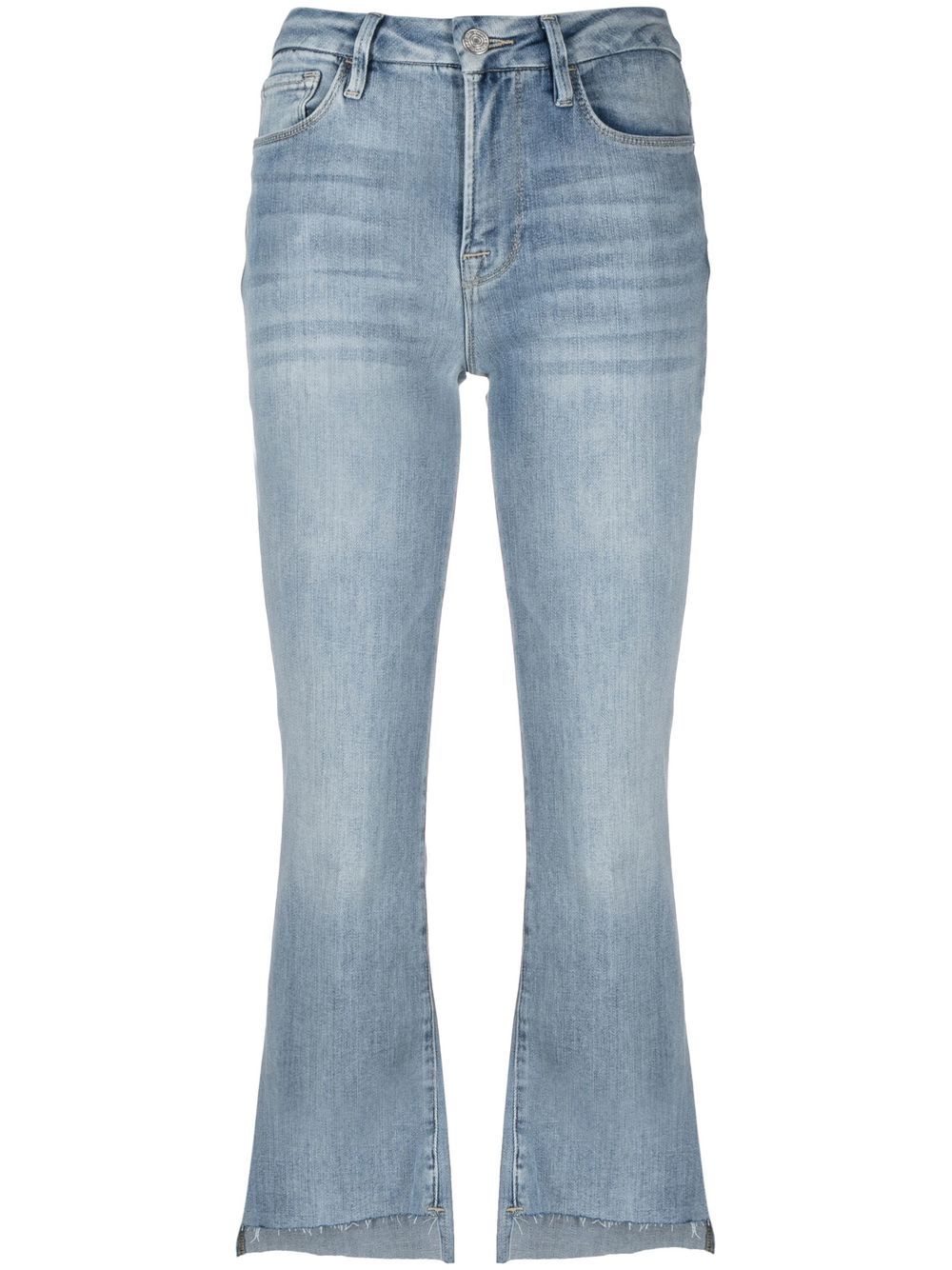 FRAME CROPPED-LEG JEANS