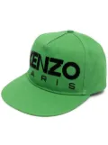 Kenzo embroidered-logo flat-peak cap - Green