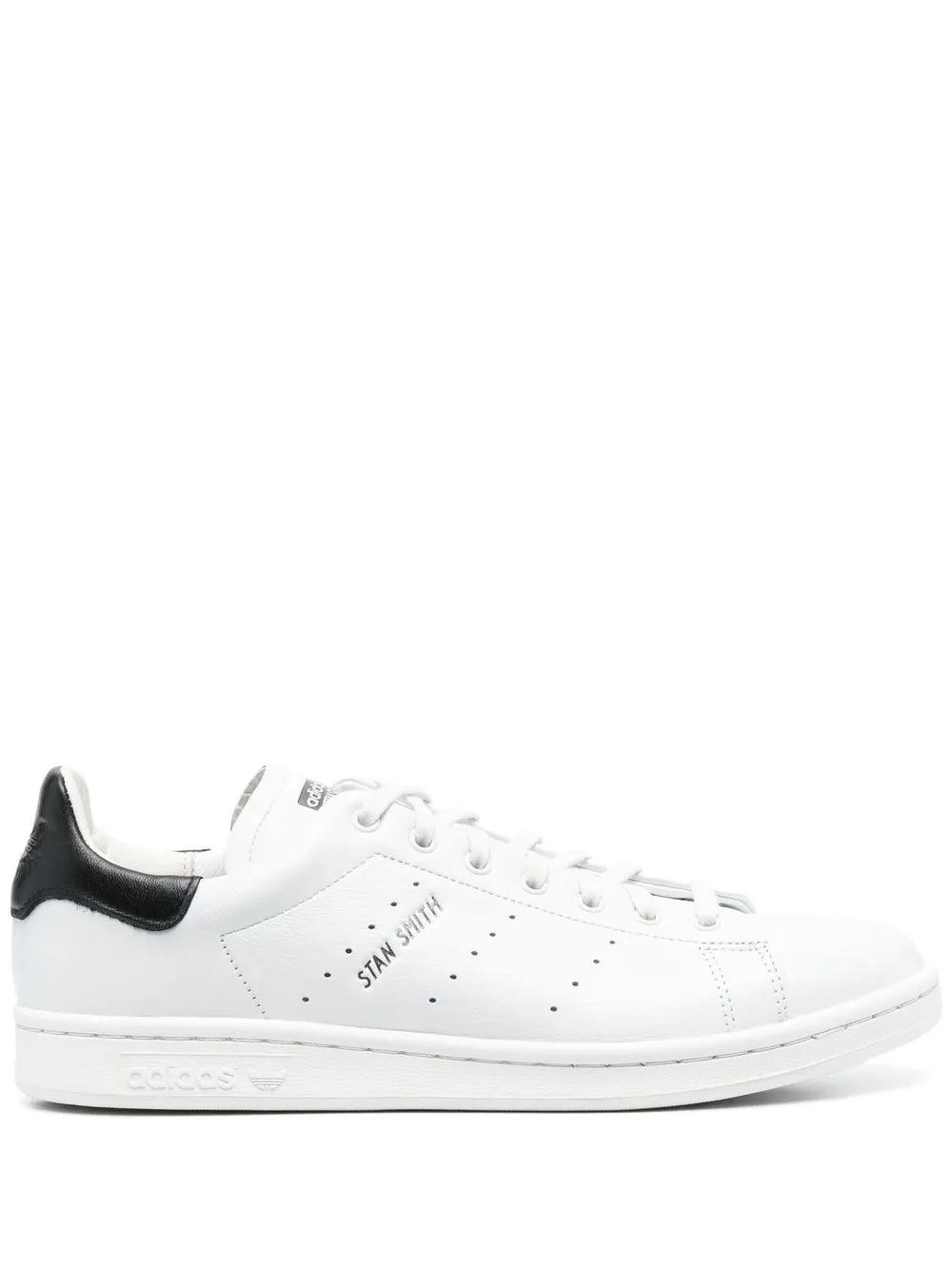 Shop Adidas Originals Stan Smith Leather Sneakers In 白色