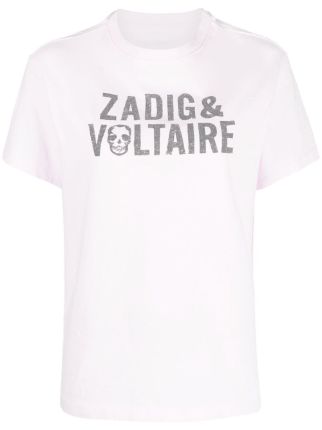 Zadig&Voltaire logo-print T-shirt - Farfetch