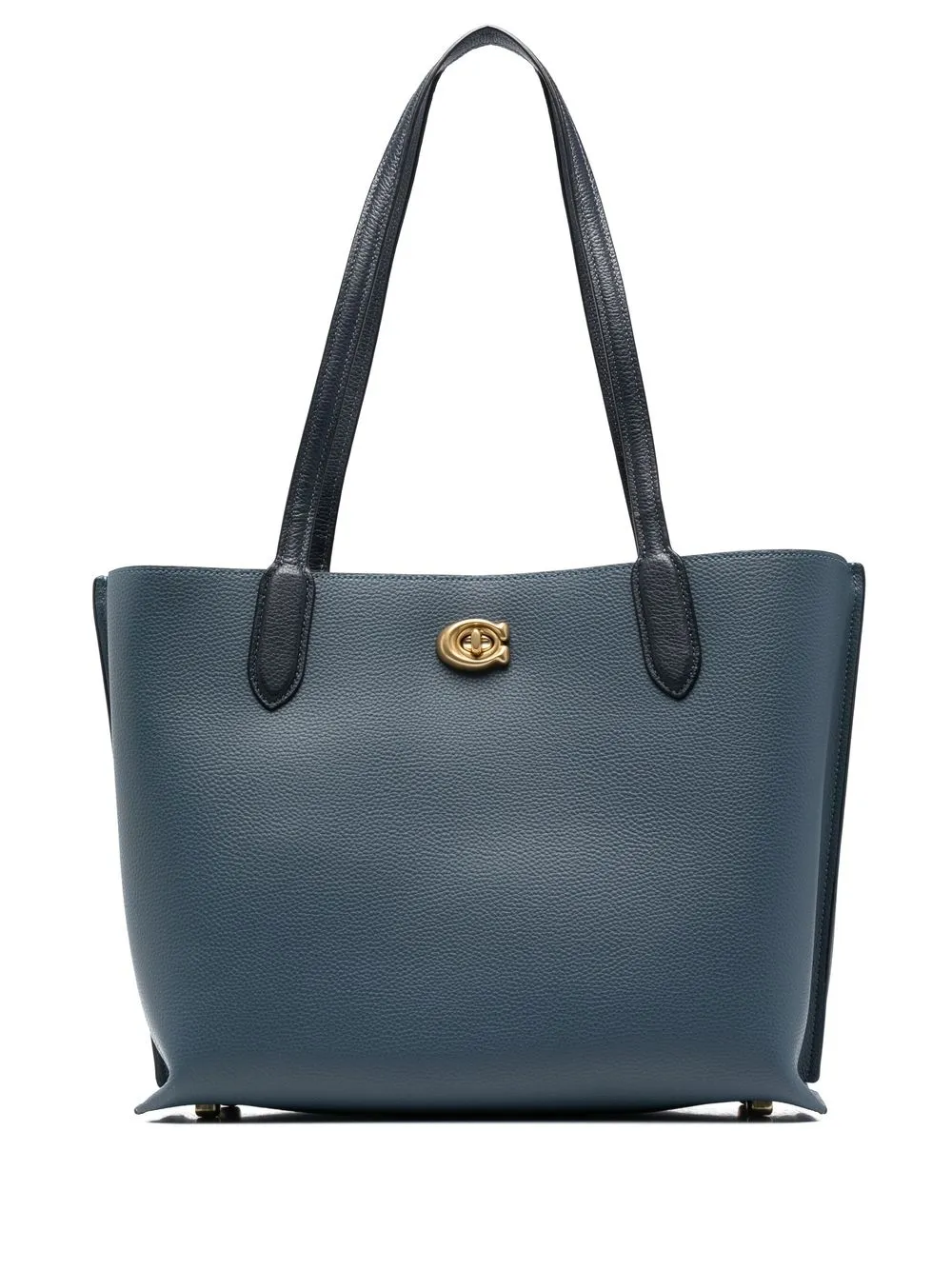 

Coach Willow leather tote bag - Blue