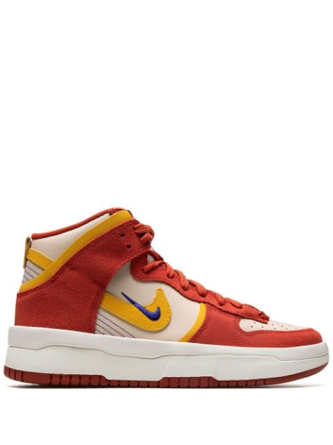 Nike Dunk High Up "Dark Orange University Gold" sneakers WOMEN