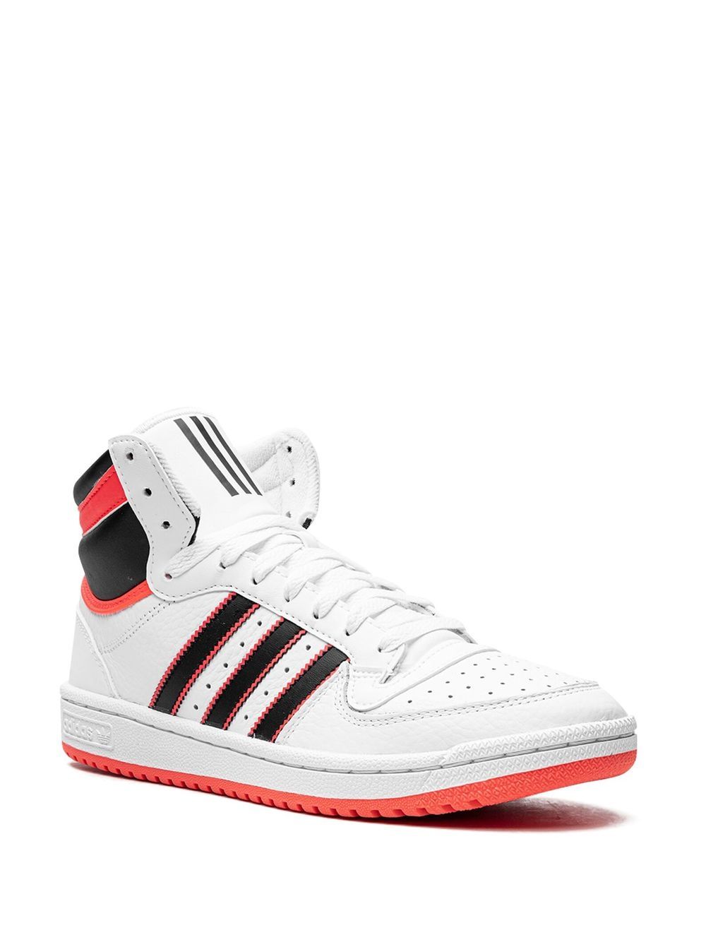 Shop Adidas Originals Top Ten Rb "footwear White/core Black/turb" Sneakers