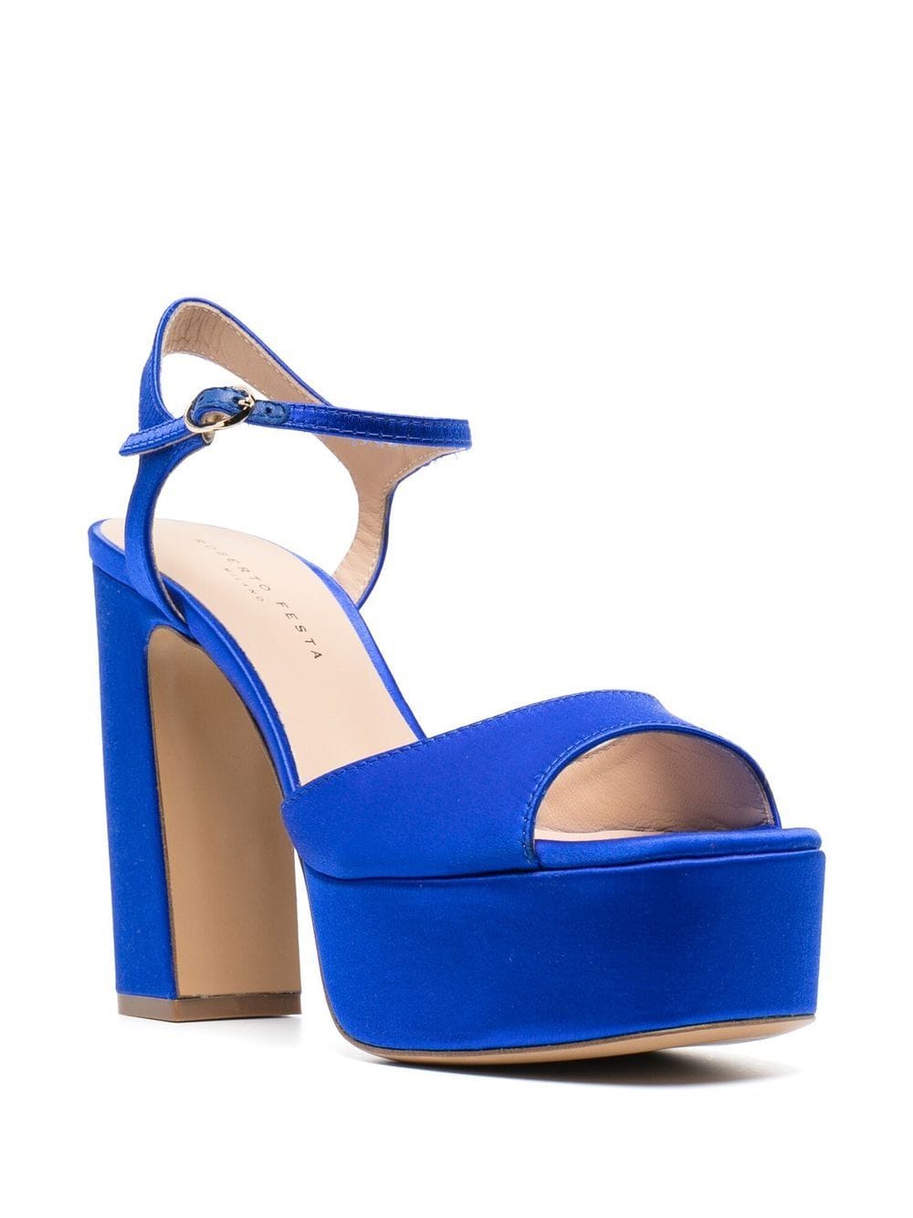 Roberto Festa Satijnen sandalen - Blauw