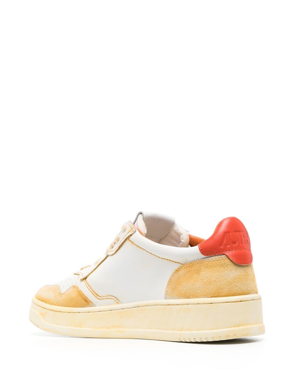 AUTRY COLOUR-BLOCK LOW-TOP SNEAKERS 