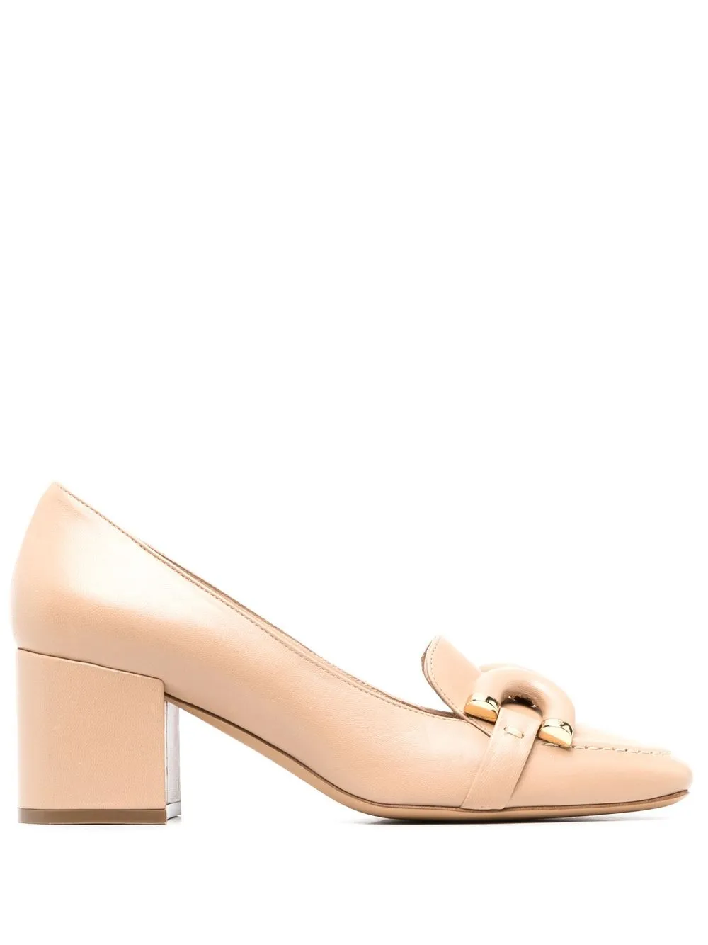 

Roberto Festa buckle-detail 60mm leather pumps - Neutrals