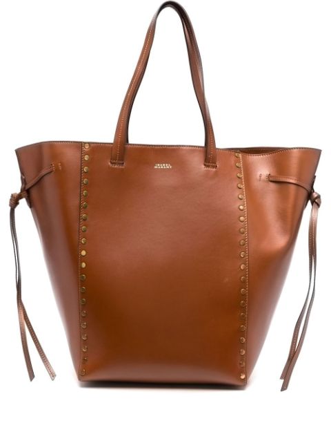 ISABEL MARANT Oskan studded tote bag Women