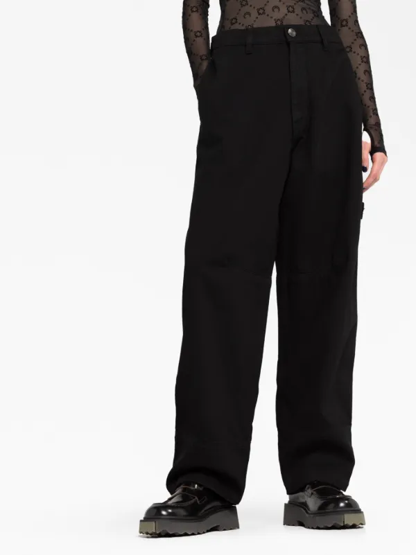 Charles Jeffrey Loverboy Embellished wide-leg Jeans | Black Charles Jeffrey Loverboy Embellished wide-leg Jeans | Black