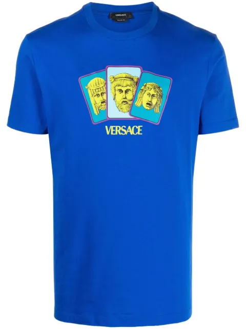 Versace logo-print short-sleeve T-shirt