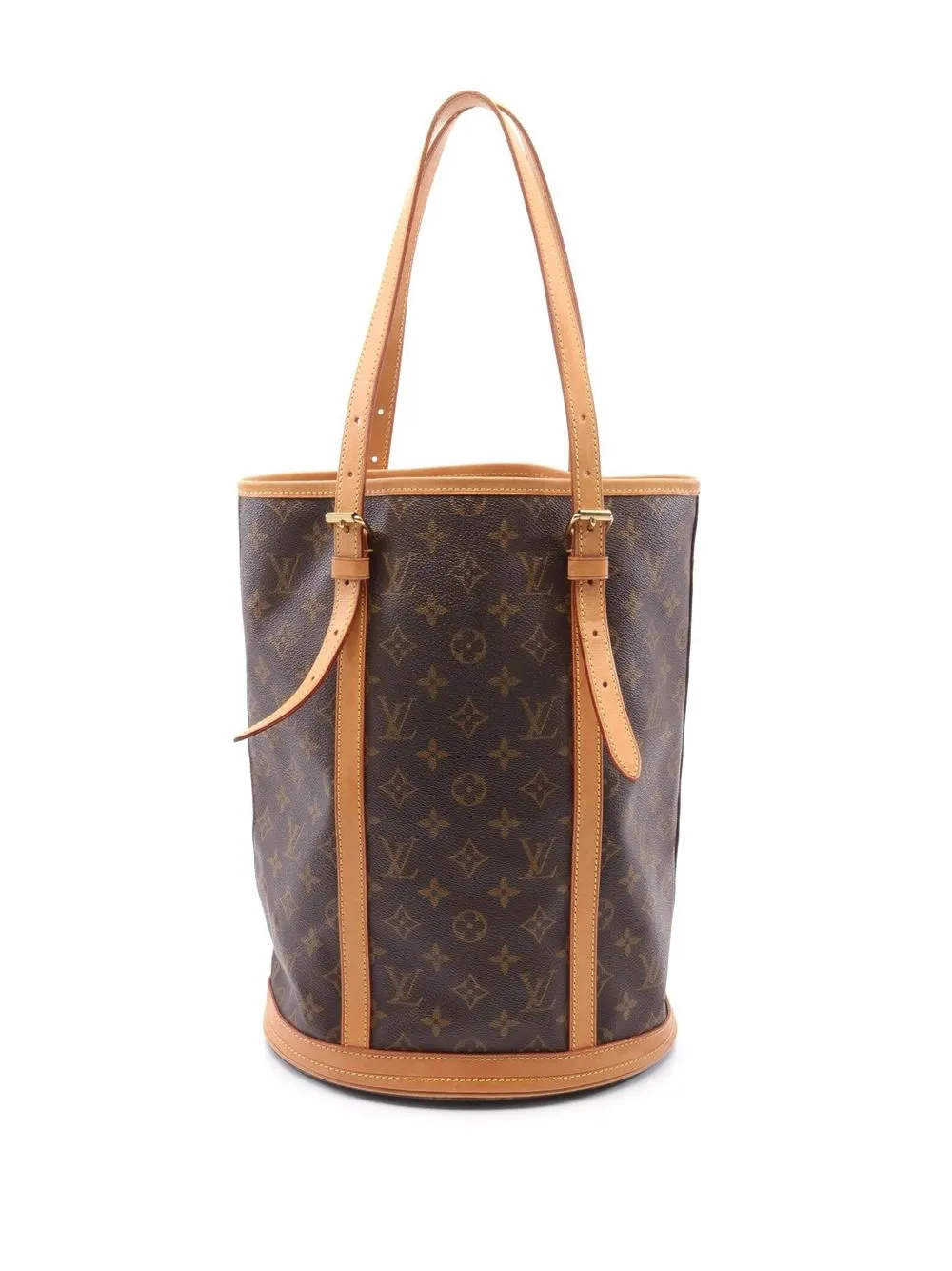 

Louis Vuitton 2002 pre-owned monogram Bucket GM shoulder bag - Brown