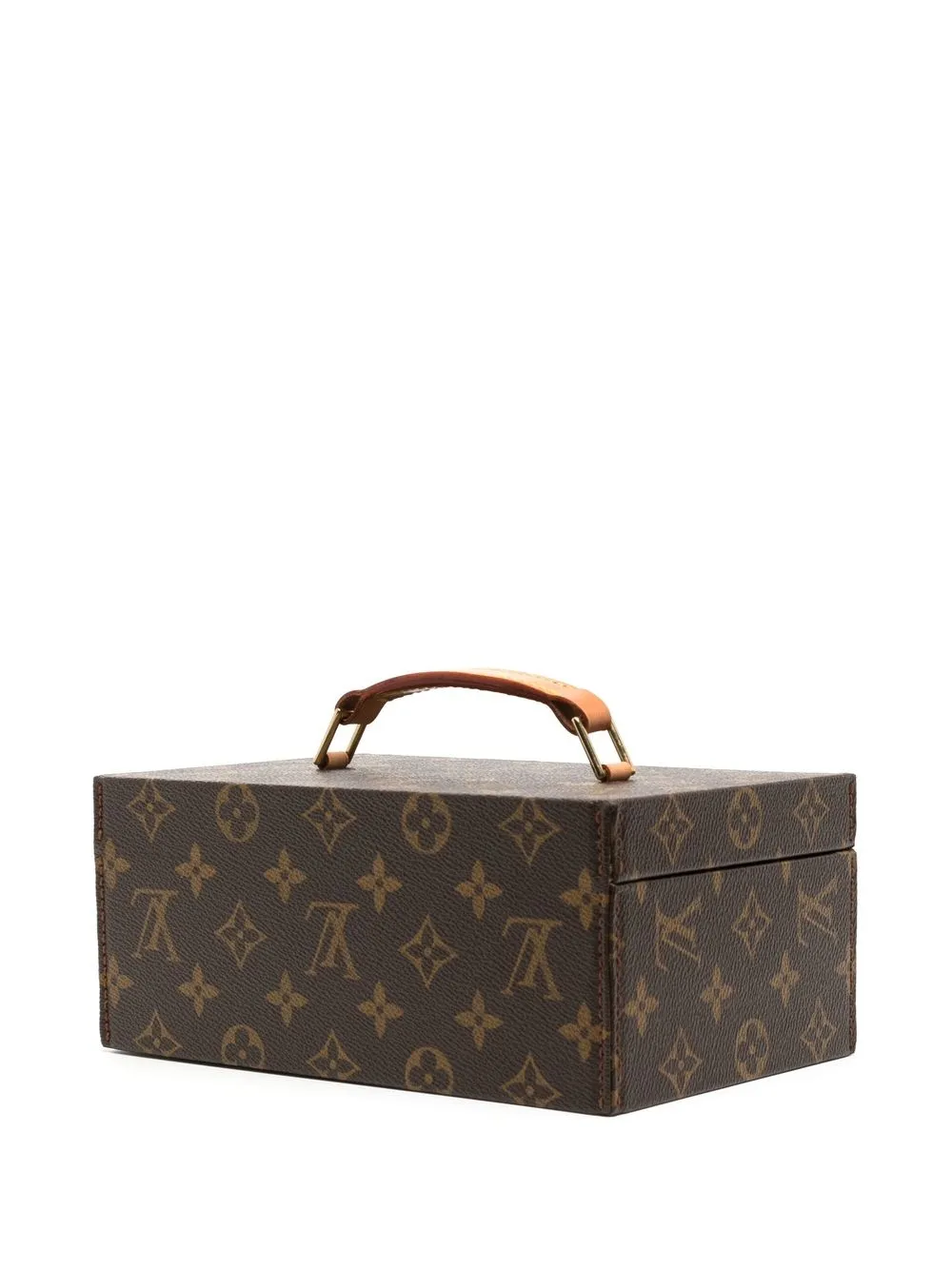 Preowned Louis Vuitton 19902000s Boite A Tout Jewellery Box In Brown
