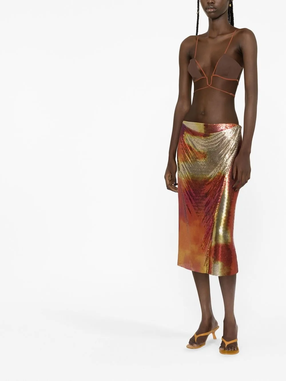 Nensi Dojaka cut-out crop top | Vests & Tank Tops | Image 2