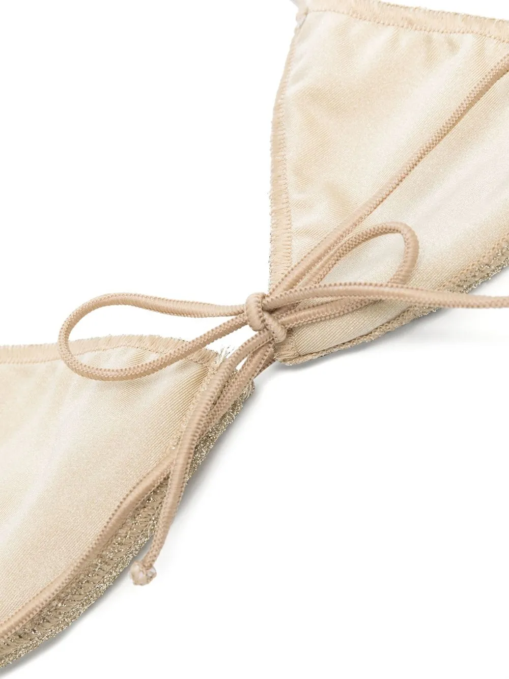Oseree Kids Bikini met metallic-effect - Goud