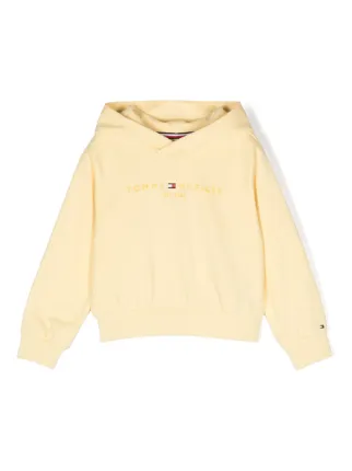 Tommy Hilfiger Embroidered Logo Hoodie - Farfetch