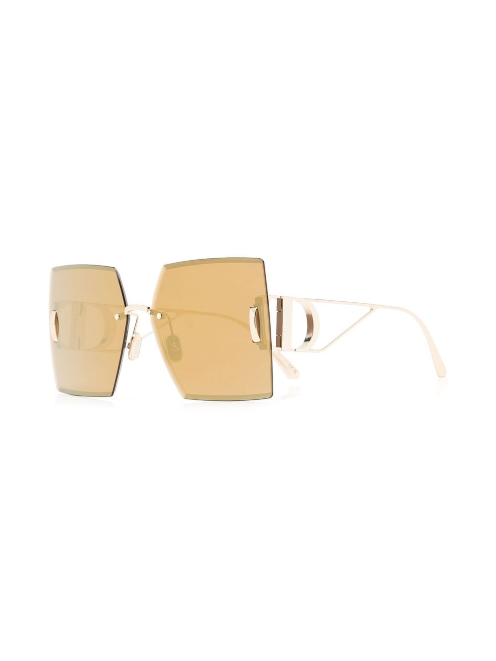 Dior Eyewear 30Montaigne zonnebril met vierkant montuur - Goud