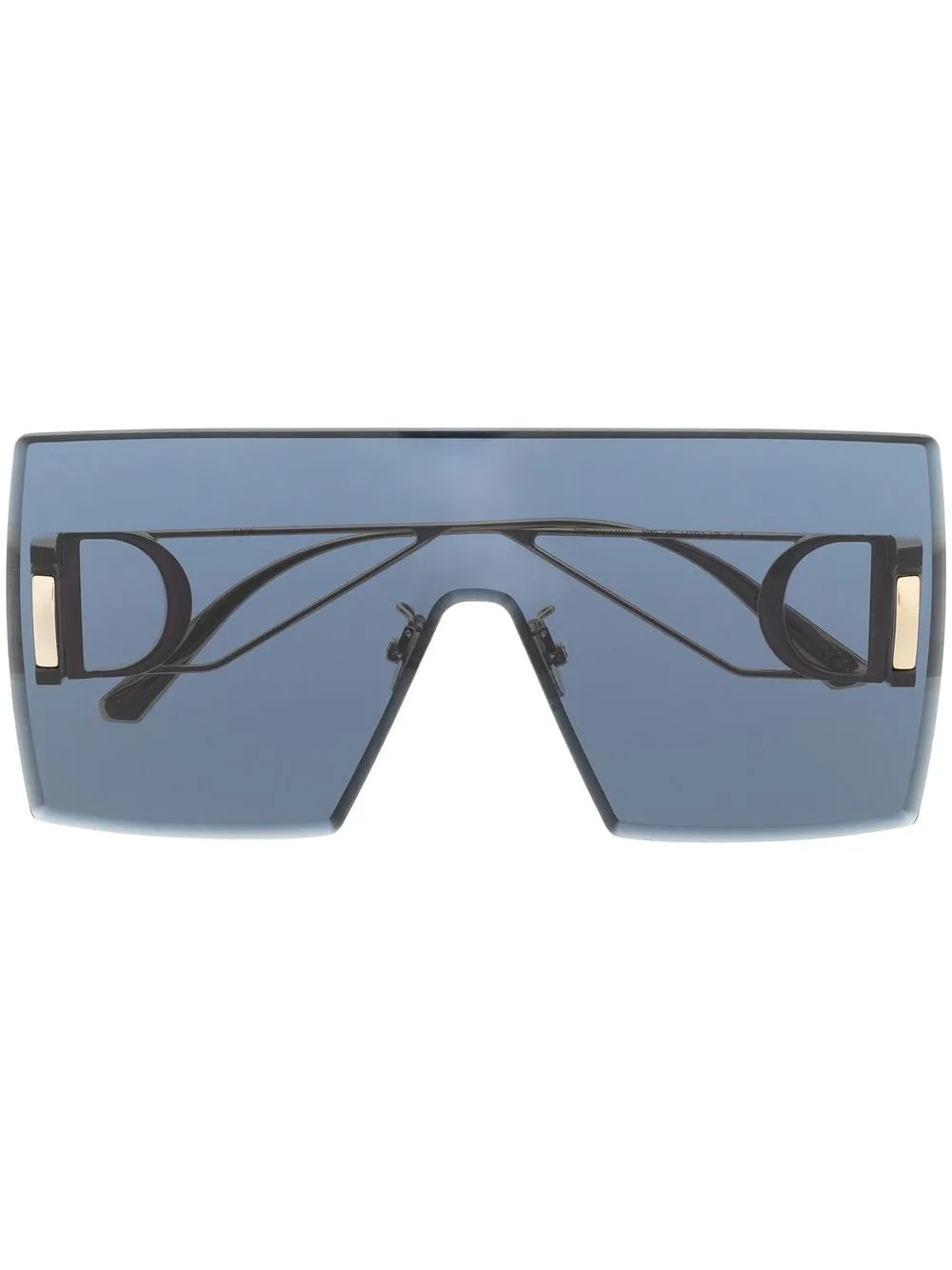

Dior Eyewear 30Montaigne mask sunglasses - Gold