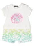 Versace Kids logo-print cotton shorties - White