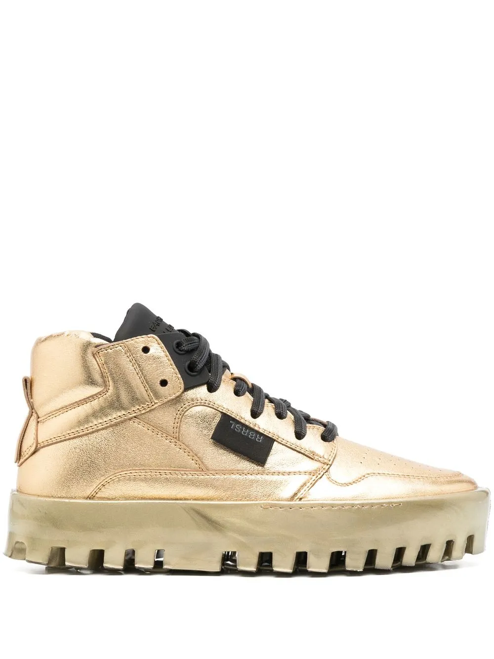 

RBRSL RUBBER SOUL golden-sole mid-top sneakers