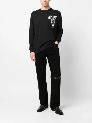 AMIRI MX-3 straight-leg Jeans | Black | FARFETCH