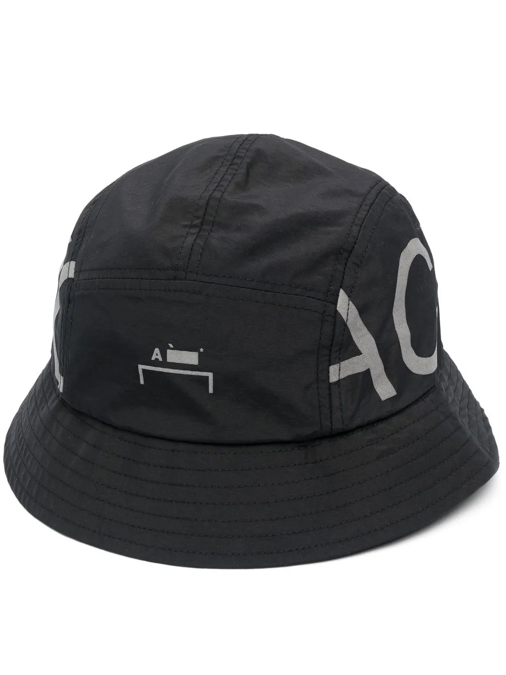 * logo-print bucket hat