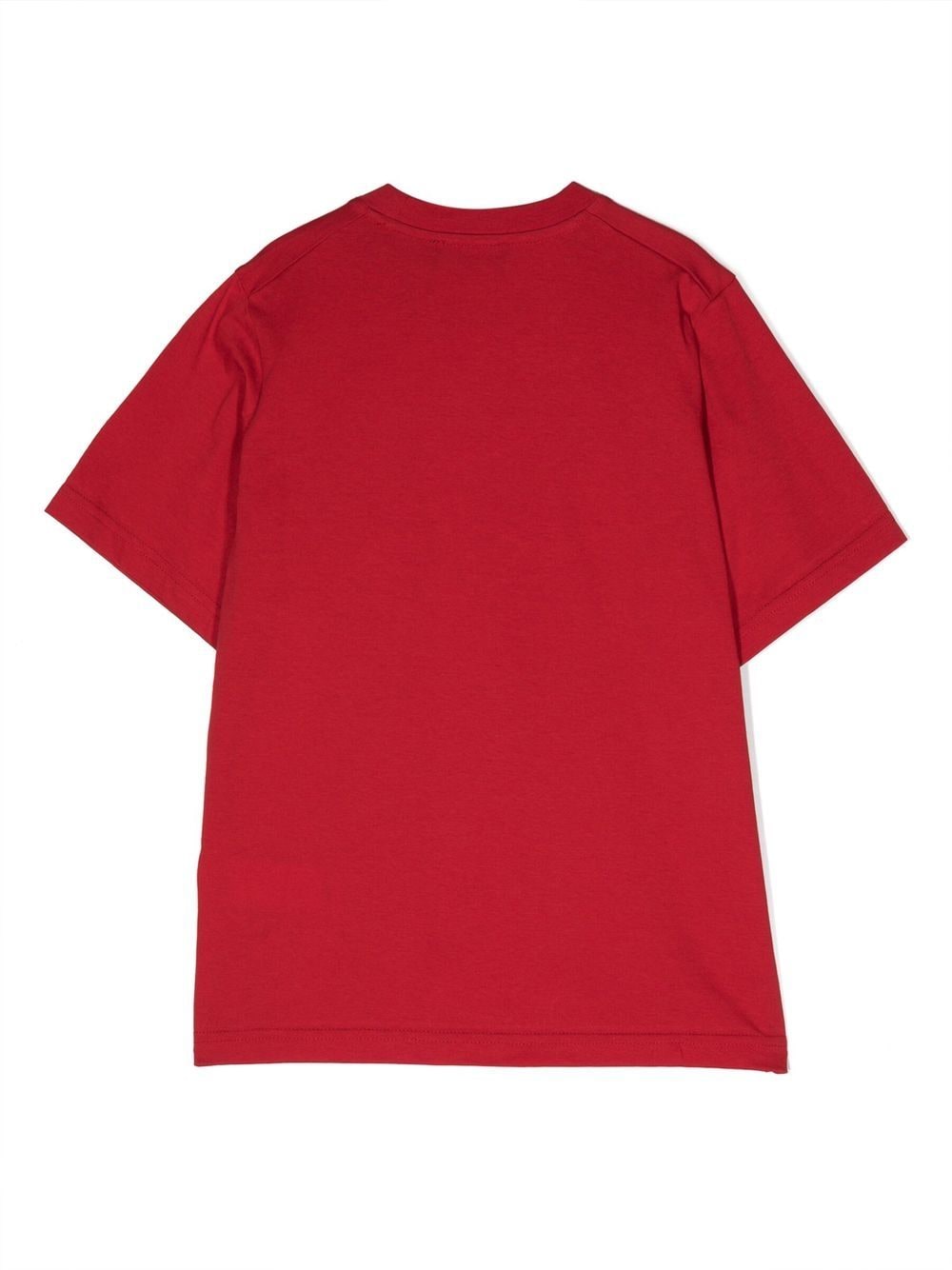 Shop Dsquared2 Logo-print Detail T-shirt In Red