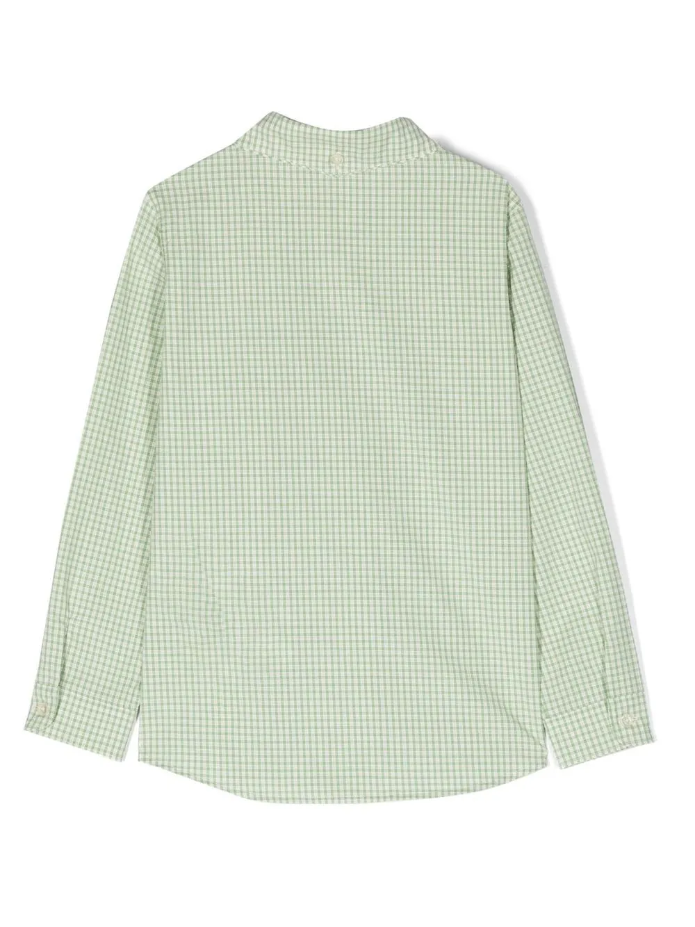 Gucci Kids check-print shirt - Green