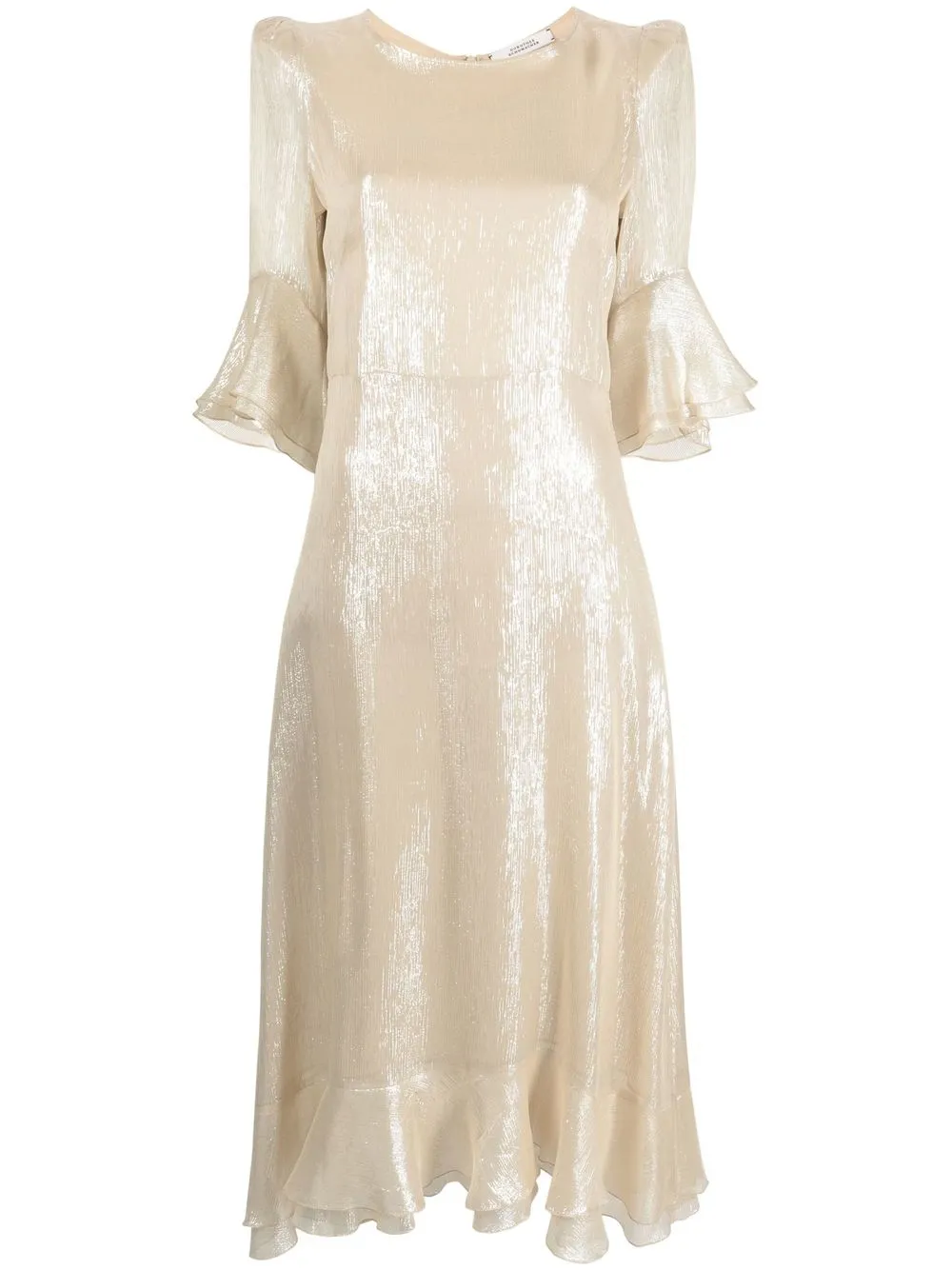 

Dorothee Schumacher metallic-thread finish dress - Neutrals