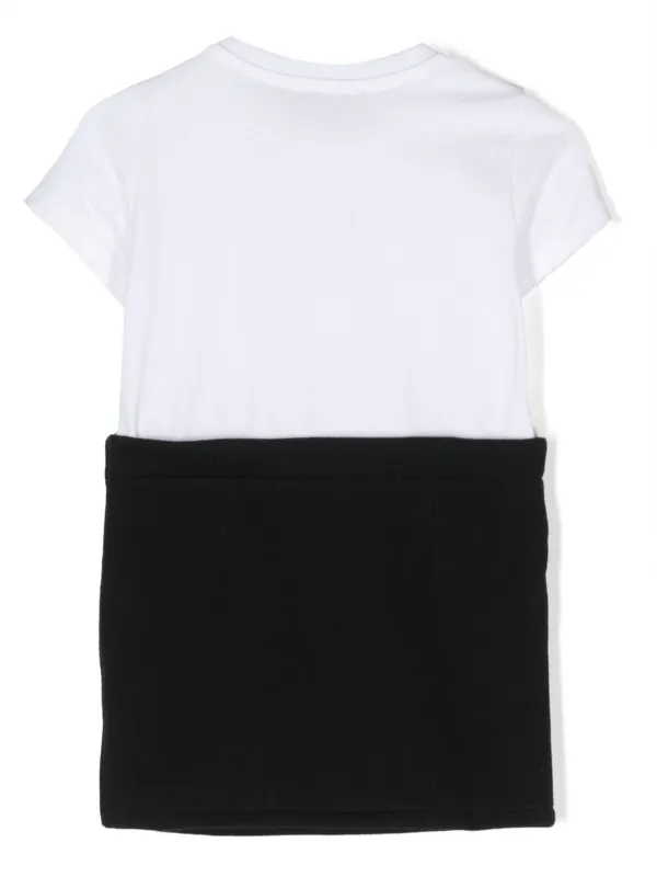 Balmain☆ ロゴ エンブロイダリー クルーネック Tシャツ Balmain ロゴ Tシャツ | ブルー | FARFETCH JP