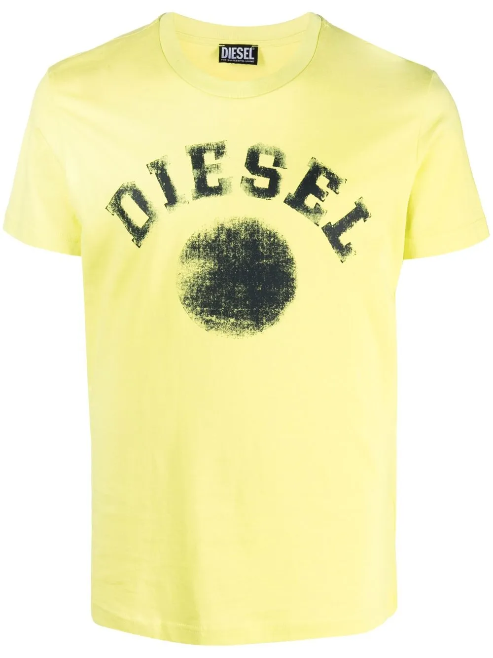 

Diesel playera con logo estampado - Amarillo