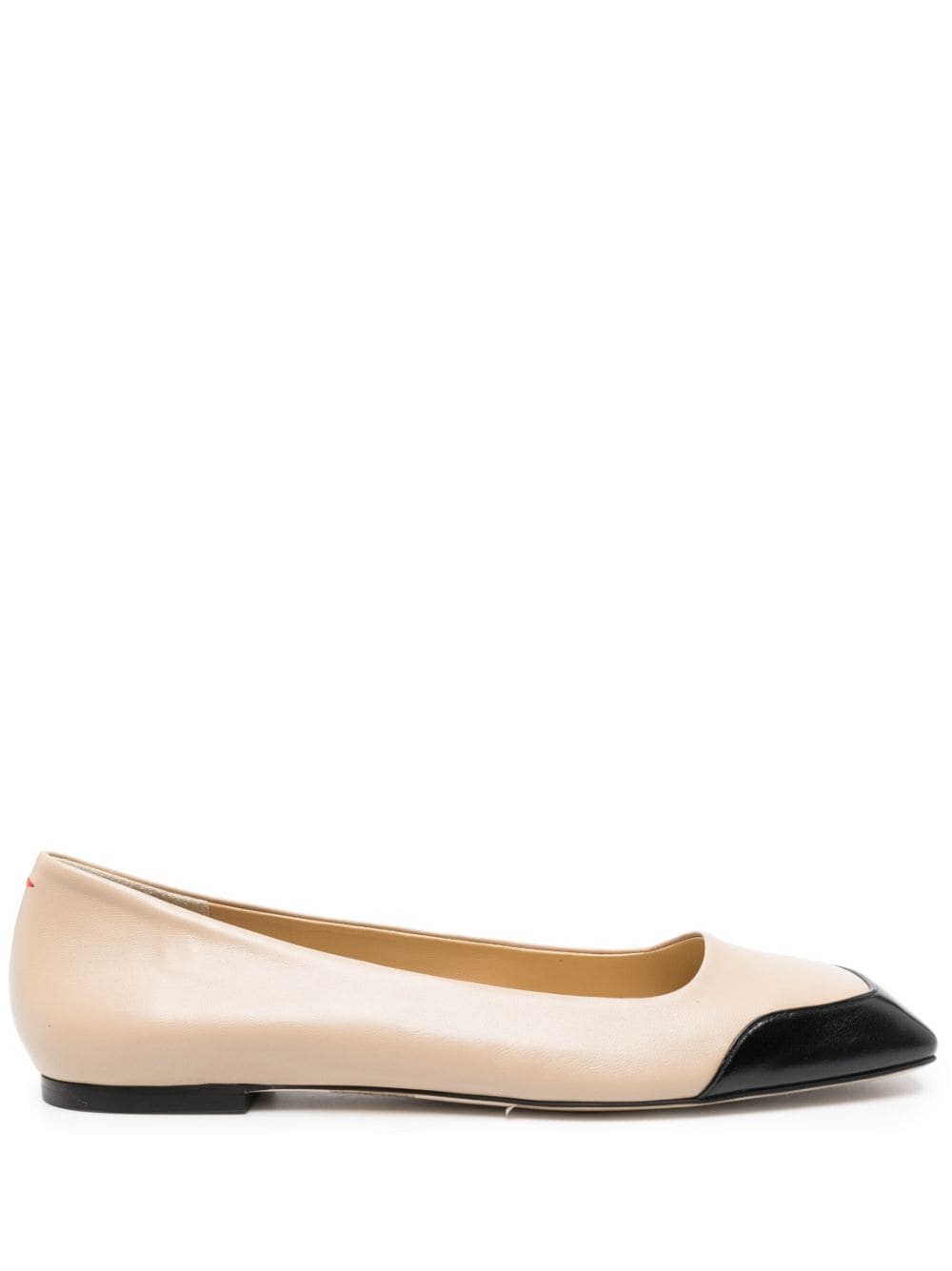 Aeyde Iris square-toe Ballerina Shoes - Farfetch