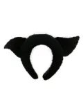 Charles Jeffrey Loverboy Alice ears hair band - Black