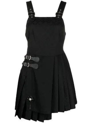 Charles Jeffrey Loverboy Kilt ミニドレス | ブラック | FARFETCH JP