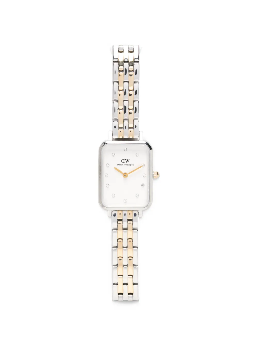 Daniel Wellington Quadro Lumine Link 20mm watch - Bianco