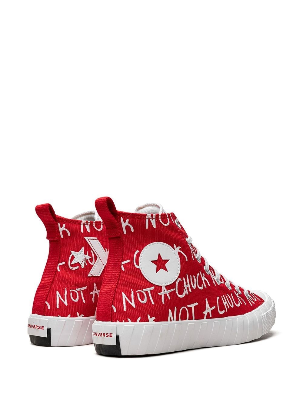 Shop Converse Unt1tl3d "not A Chuck-red" Sneakers